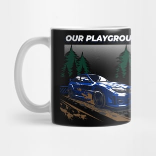 Subie Impreza Mud attack Mug